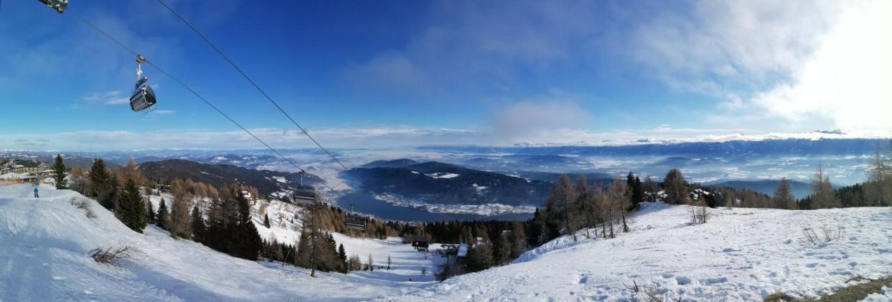 Gerlitzen Ferienappartement Paul Im Ski- Und Wandergebiet, Kanzelhoehe, Ossiacher See Deutschberg المظهر الخارجي الصورة